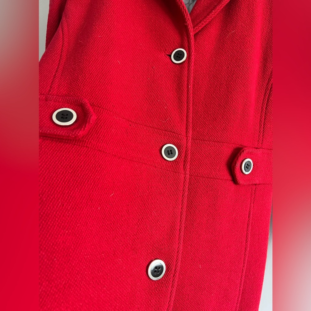 Calvin Klein Red Winter Jacket. Small. - image 2